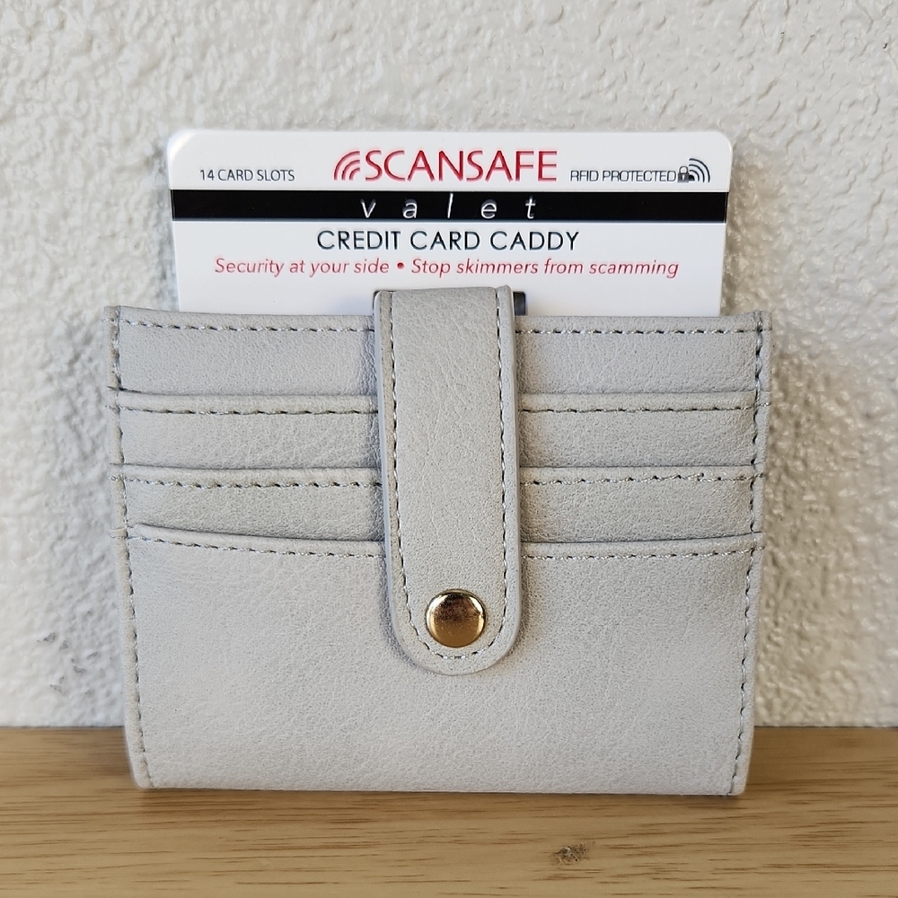 ScanSafe RFID Protected Valet Credit Card Caddy NWT